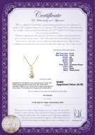 Product certificate: AK-W-AA-67-P-Greta