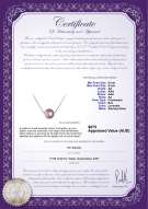 Product certificate: FW-L-AA-89-N-Madison