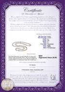 Product certificate: FW-W-A-611-N-Chloe